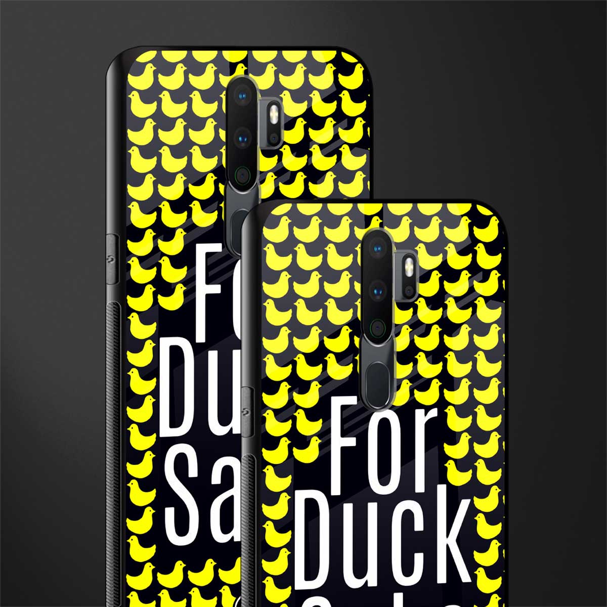 for duck sake glass case for oppo a5 2020 image-2