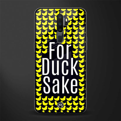 for duck sake glass case for oppo a5 2020 image