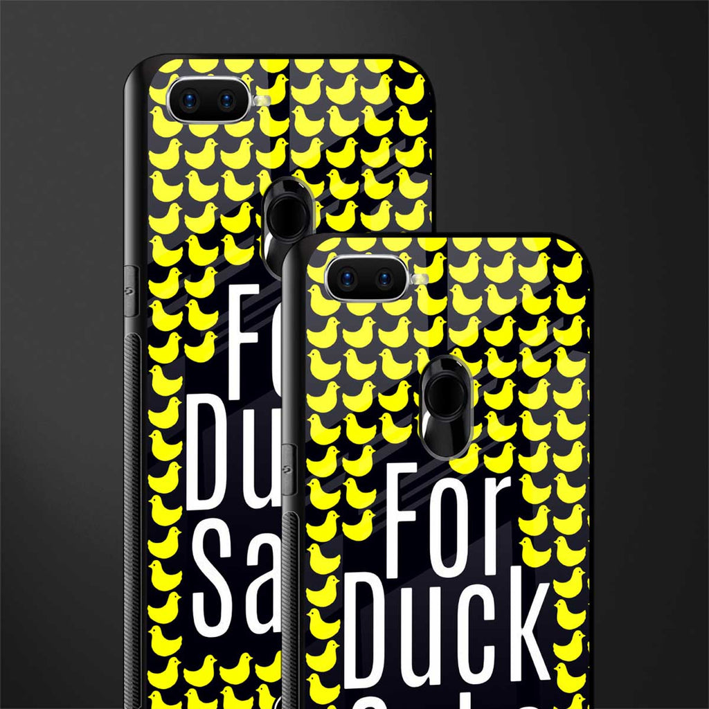for duck sake glass case for oppo a7 image-2