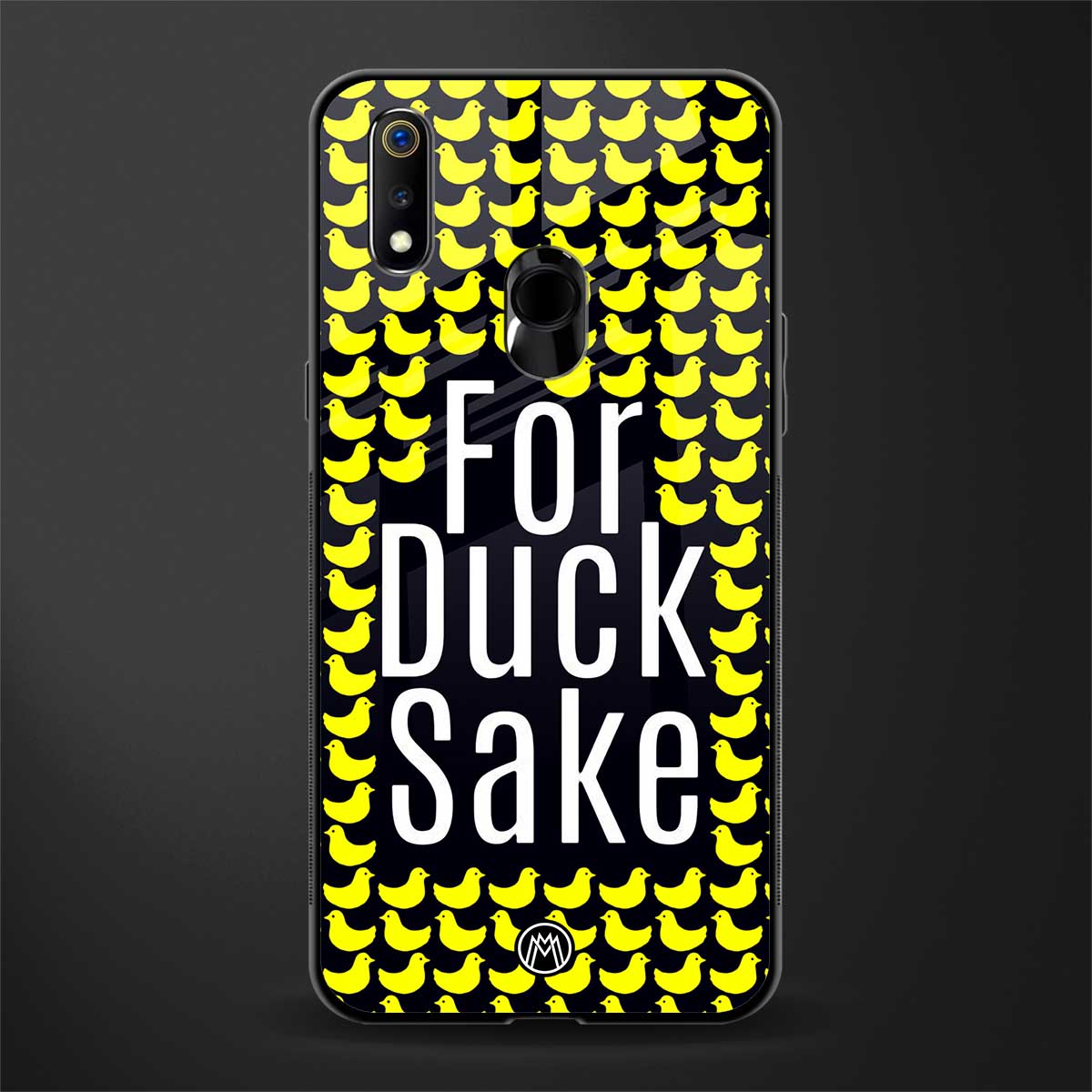 for duck sake glass case for realme 3 pro image