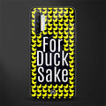 for duck sake glass case for realme x2 image