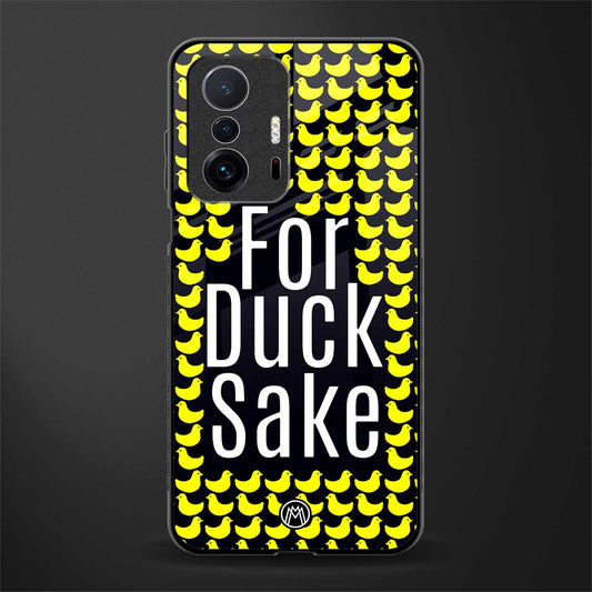 for duck sake glass case for mi 11t pro 5g image