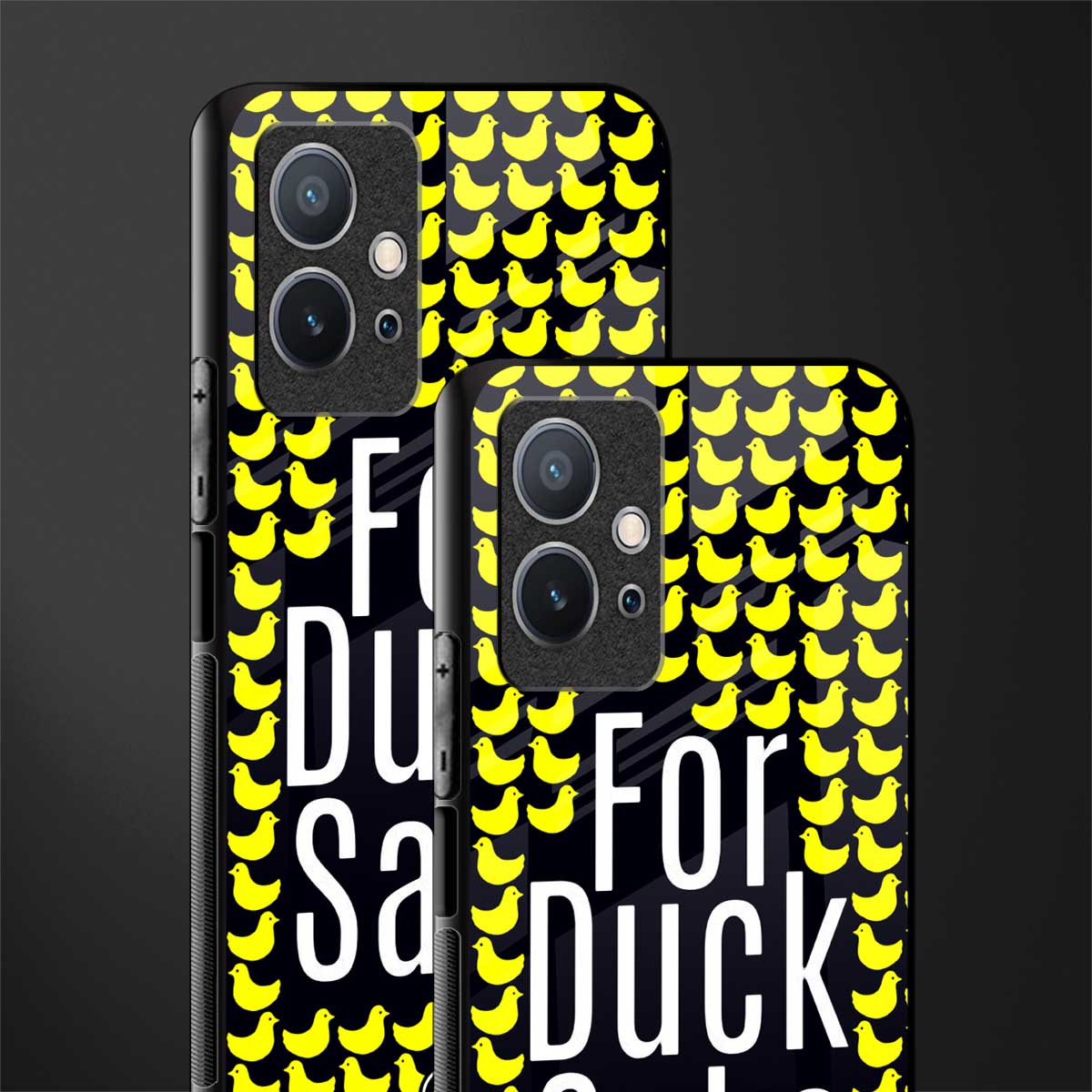 for duck sake glass case for vivo t1 5g image-2