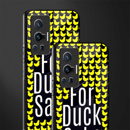 for duck sake glass case for vivo x70 pro image-2