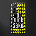 for duck sake glass case for vivo x70 pro plus image