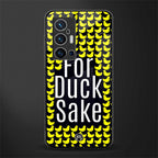 for duck sake glass case for vivo x70 pro plus image