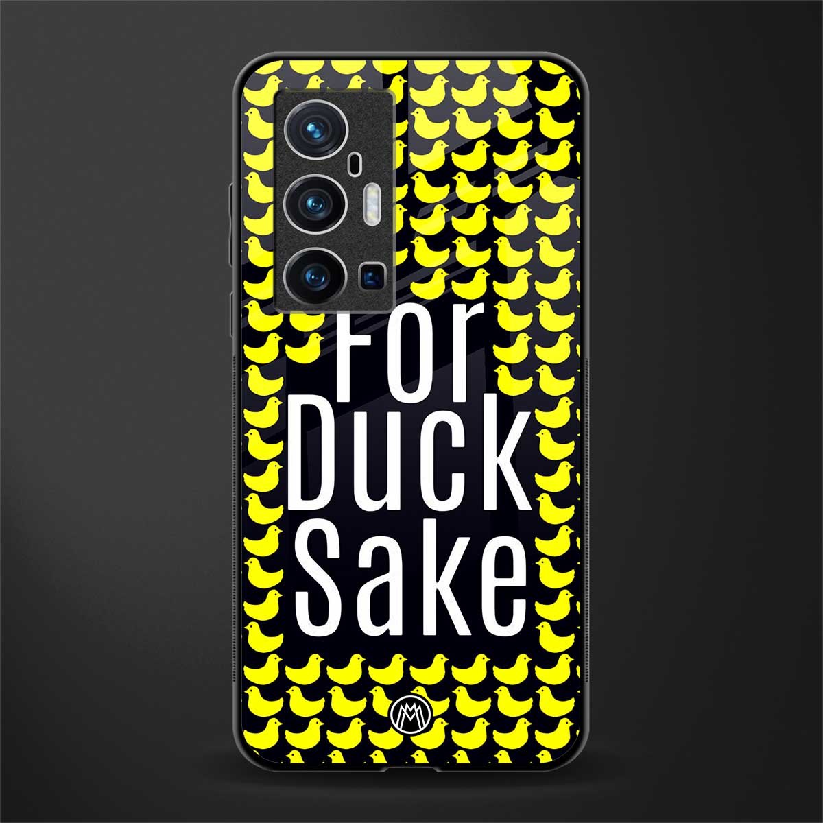 for duck sake glass case for vivo x70 pro plus image