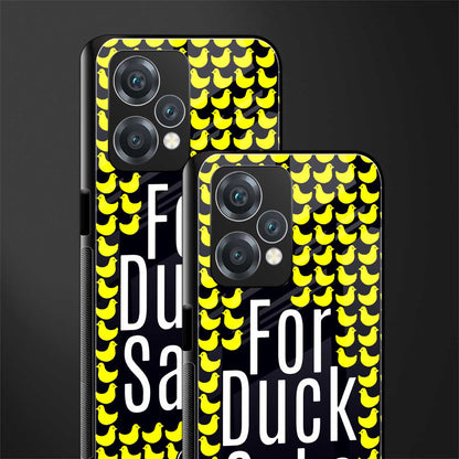 for duck sake back phone cover | glass case for realme 9 pro 5g