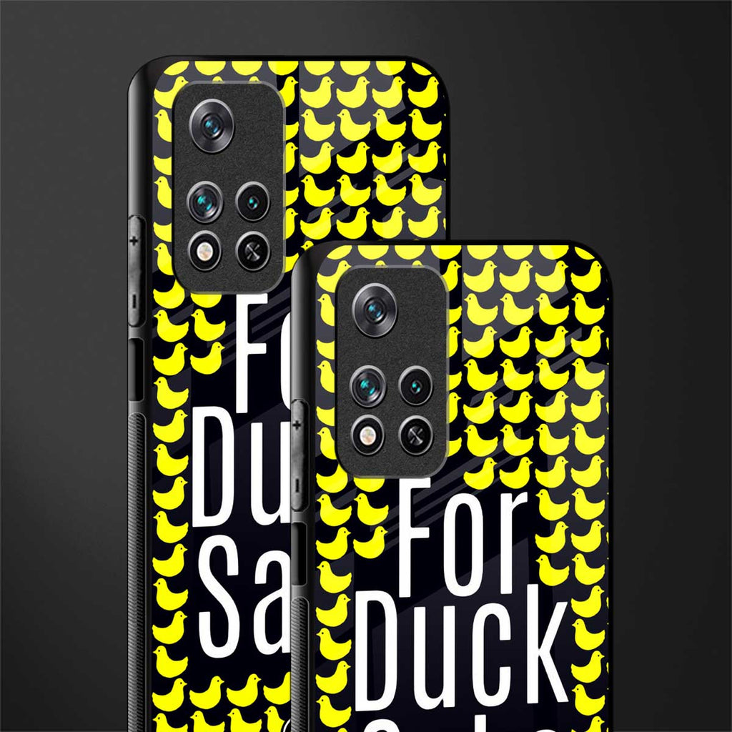 for duck sake glass case for xiaomi 11i 5g image-2