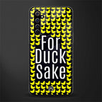 for duck sake glass case for realme x50 pro image