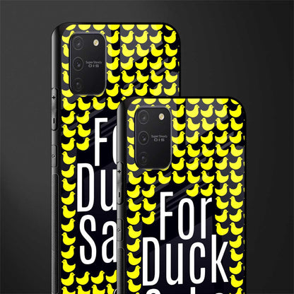 for duck sake glass case for samsung galaxy s10 lite image-2