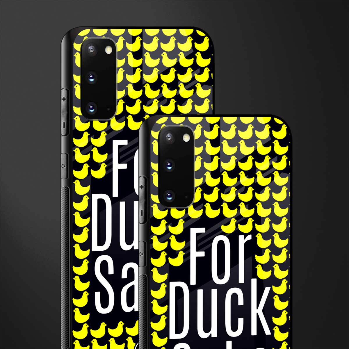 for duck sake glass case for samsung galaxy s20 image-2