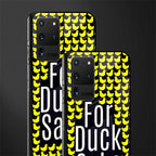 for duck sake glass case for samsung galaxy s20 ultra image-2