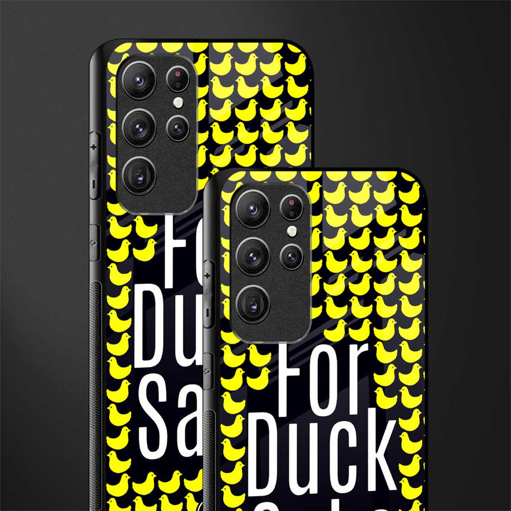 for duck sake glass case for samsung galaxy s21 ultra image-2