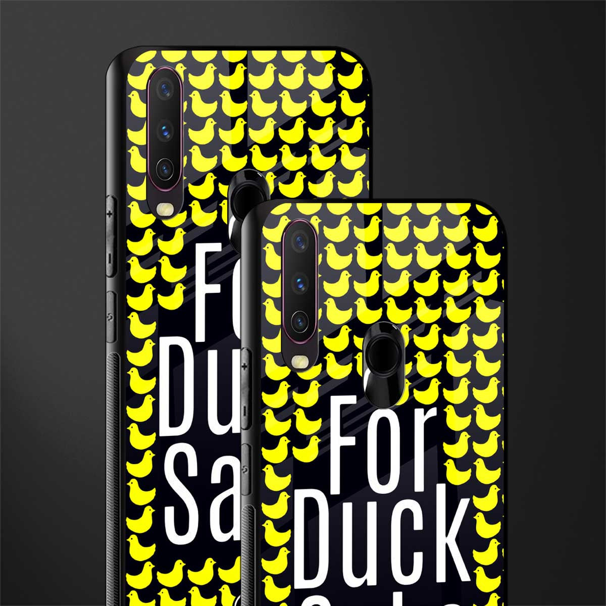 for duck sake glass case for vivo y17 image-2