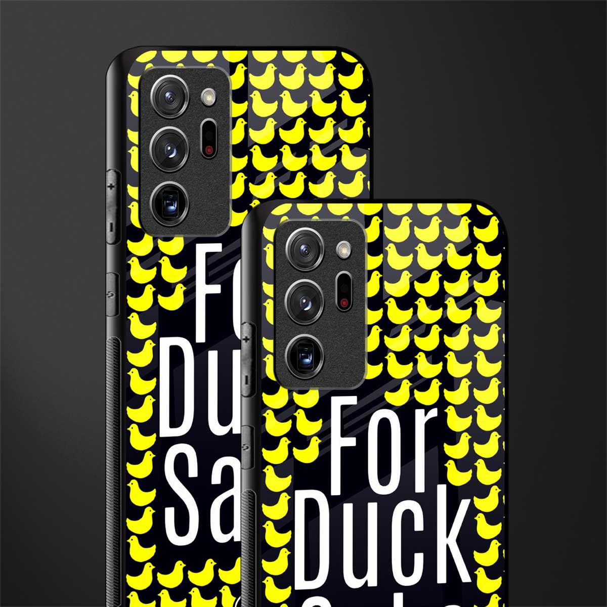 for duck sake glass case for samsung galaxy note 20 ultra 5g image-2