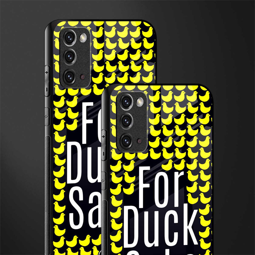for duck sake glass case for samsung galaxy note 20 image-2