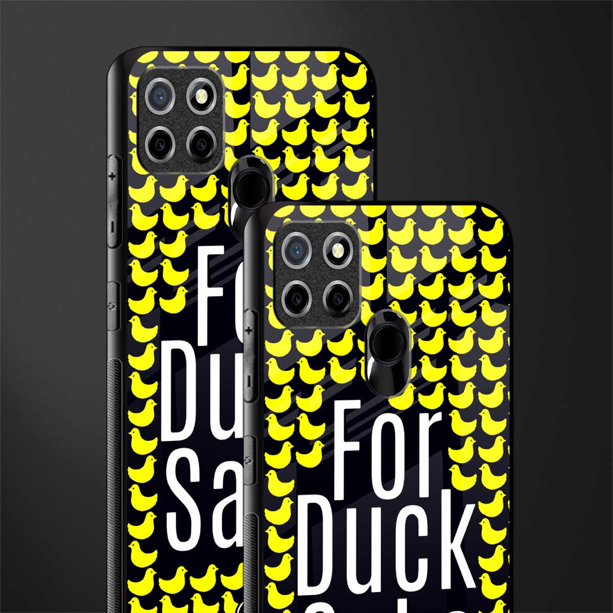 for duck sake glass case for realme narzo 30a image-2