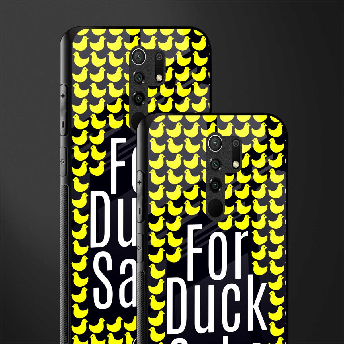 for duck sake glass case for redmi 9 prime image-2