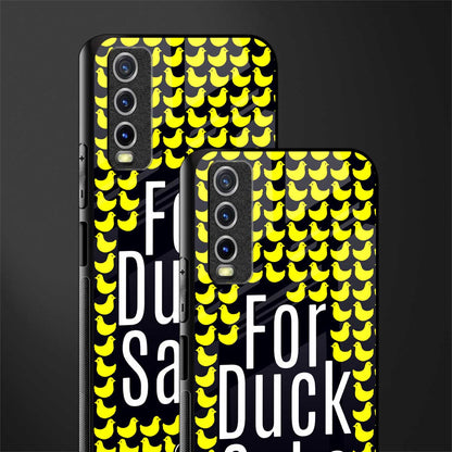 for duck sake glass case for vivo y20svivo y20avivo y20g image-2