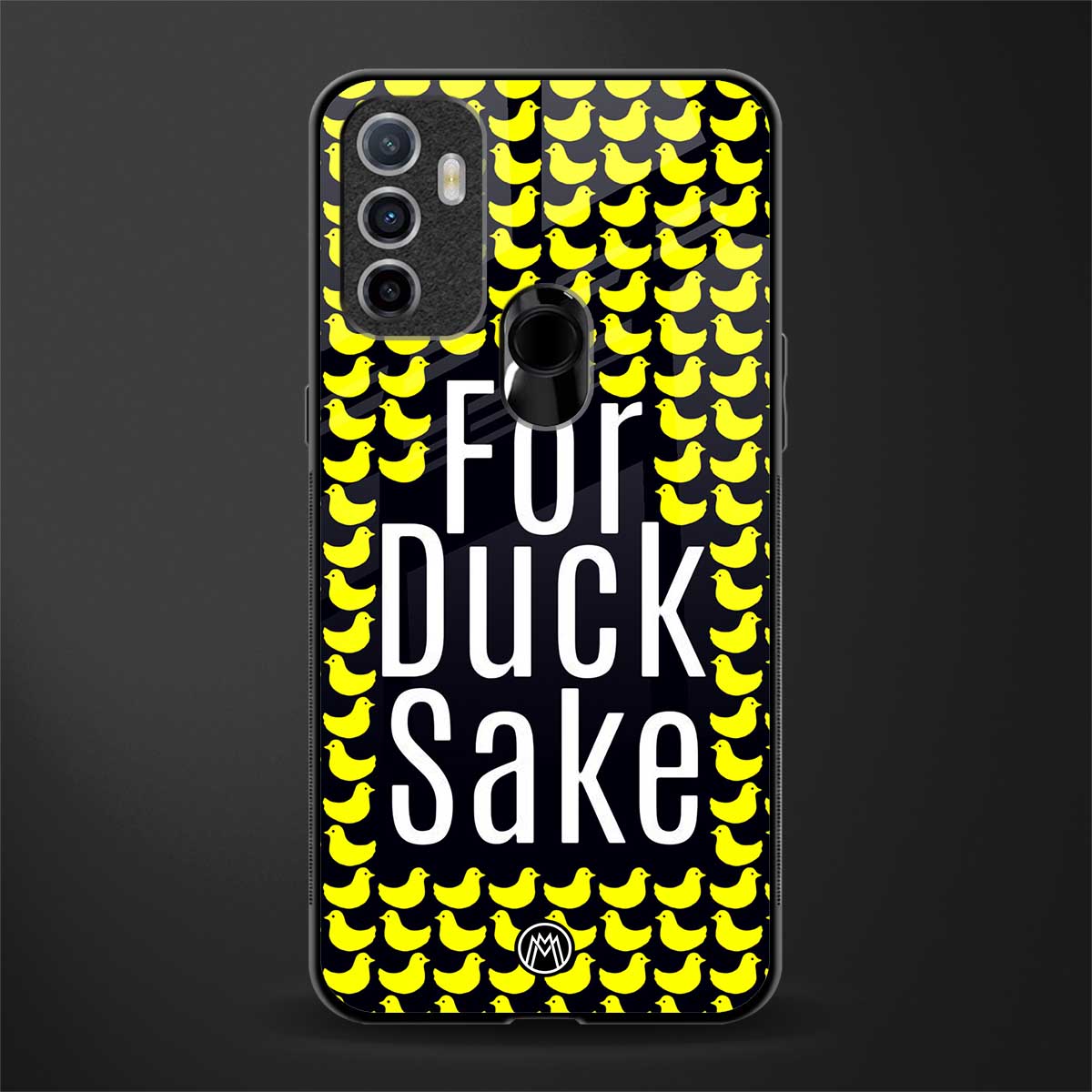 for duck sake glass case for oppo a53 image
