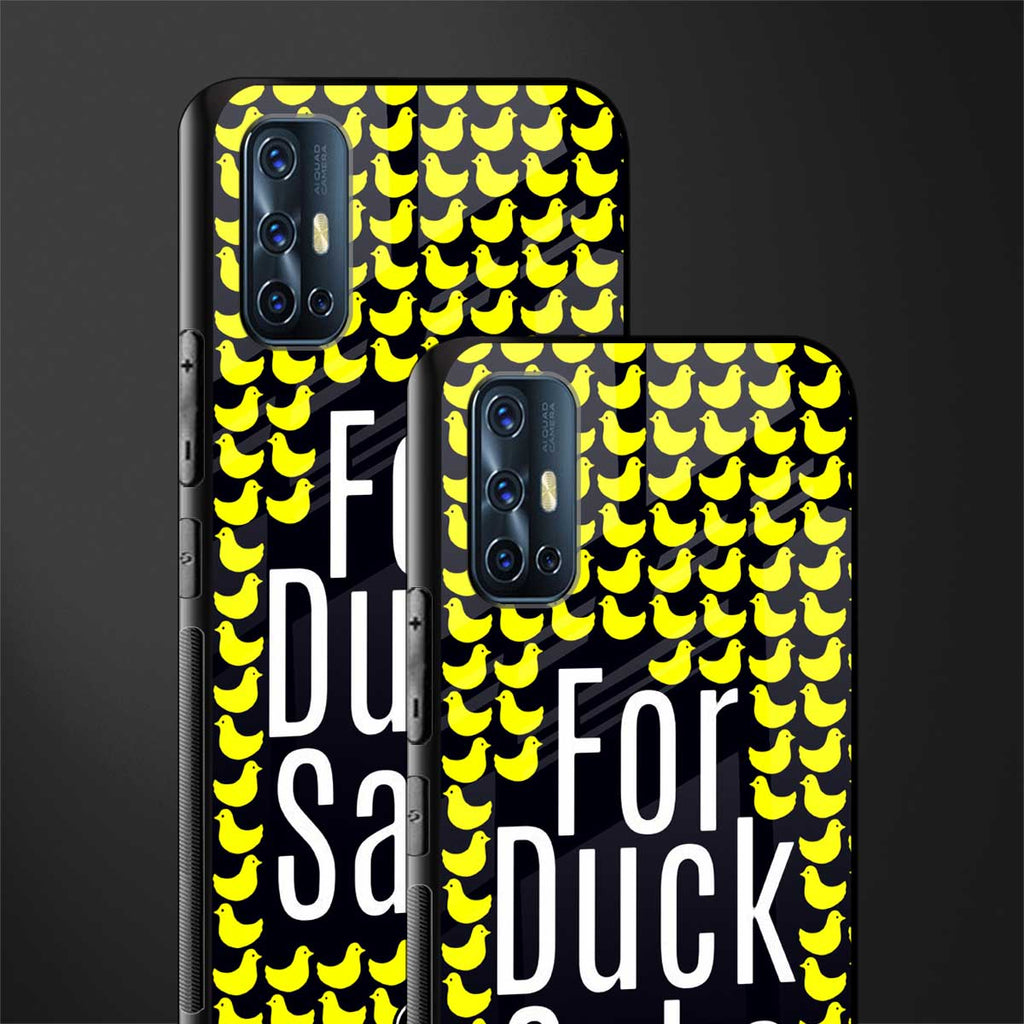 for duck sake glass case for vivo v17 image-2