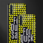 for duck sake glass case for oppo f15 image-2