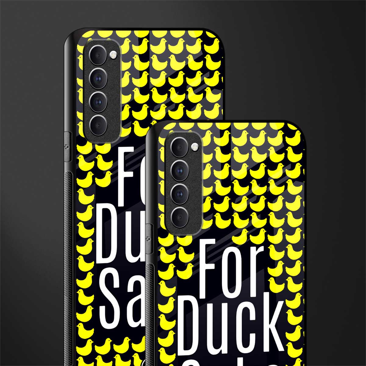 for duck sake glass case for oppo reno 4 pro image-2