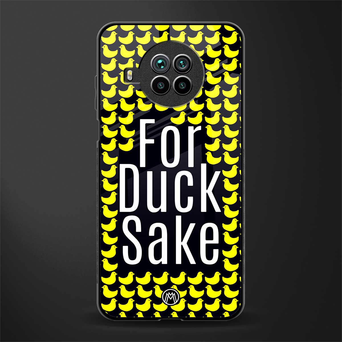 for duck sake glass case for mi 10i image
