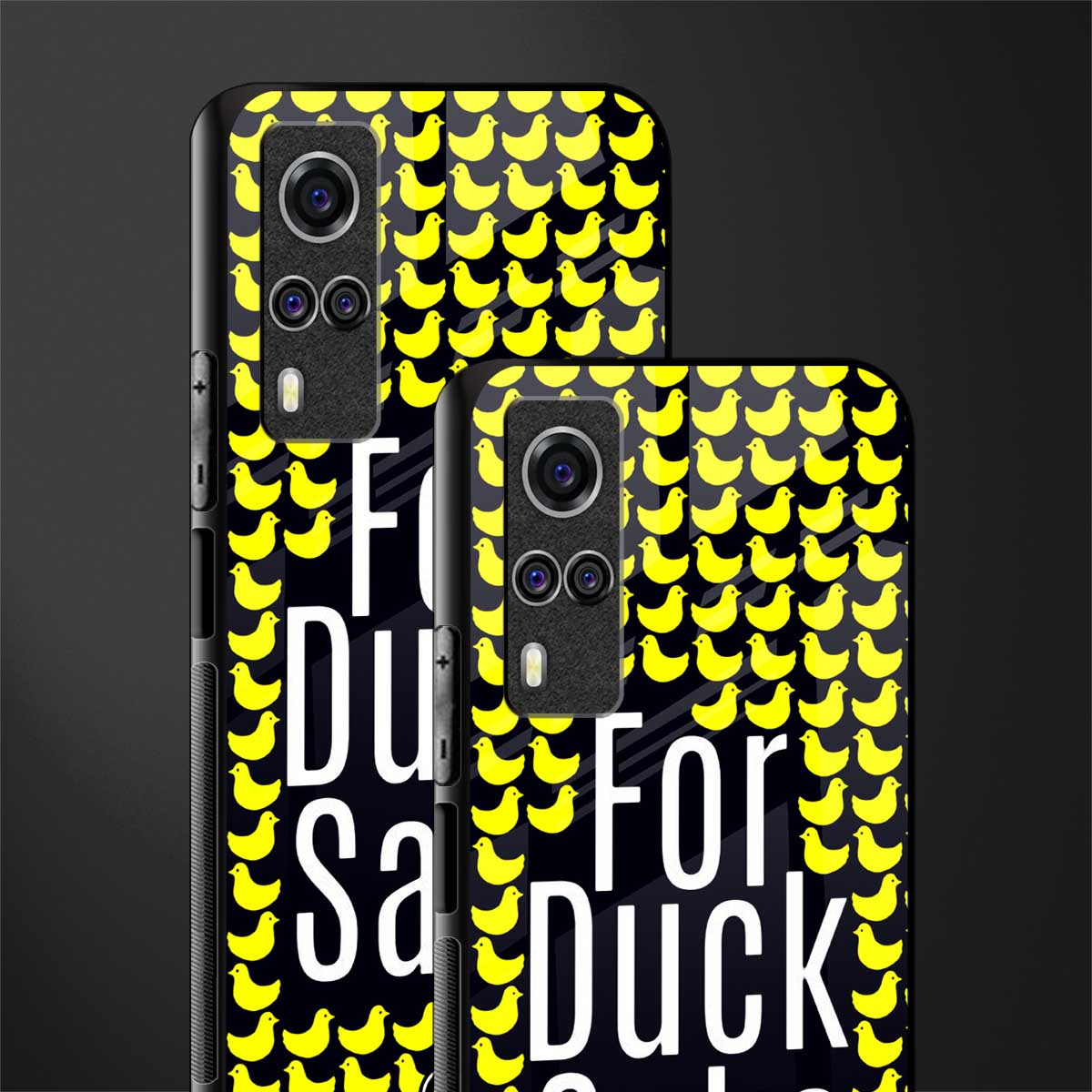 for duck sake glass case for vivo y53s image-2