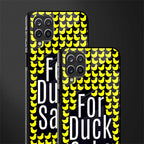 for duck sake glass case for samsung galaxy a12 image-2