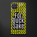 for duck sake glass case for samsung galaxy a12 image