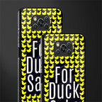 for duck sake glass case for poco x3 image-2