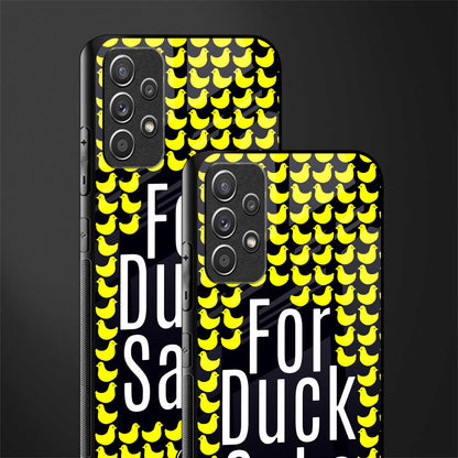 for duck sake glass case for samsung galaxy a72 image-2