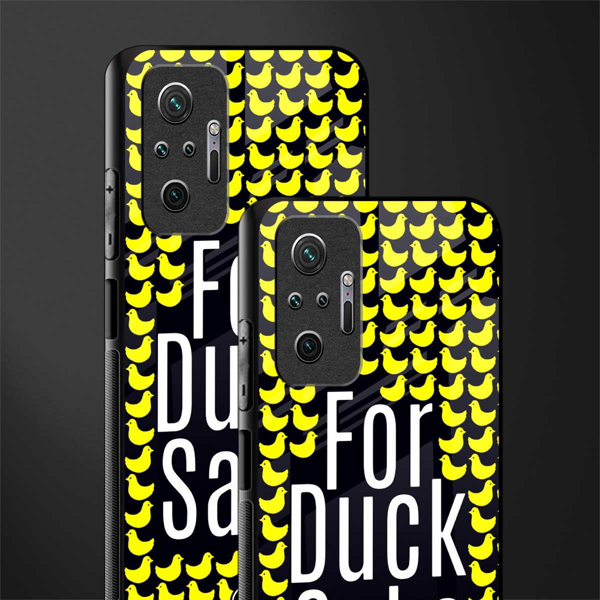for duck sake glass case for redmi note 10 pro image-2