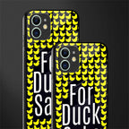 for duck sake glass case for iphone 11 image-2