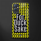for duck sake glass case for oneplus 9 pro image