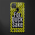 for duck sake glass case for realme c21 image