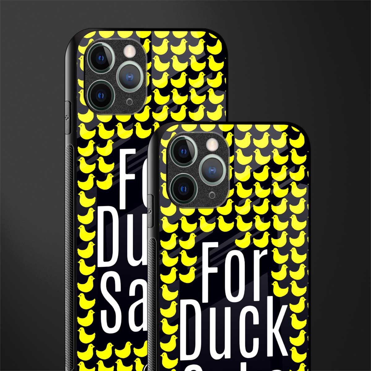 for duck sake glass case for iphone 11 pro max image-2