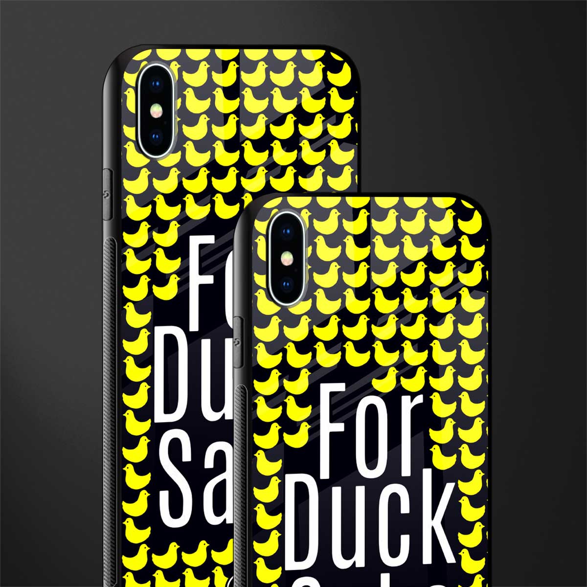 for duck sake glass case for iphone xs max image-2