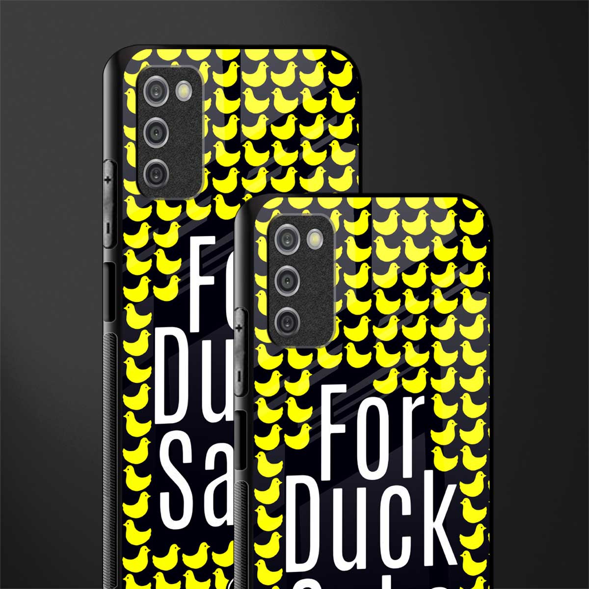 for duck sake glass case for samsung galaxy a03s image-2
