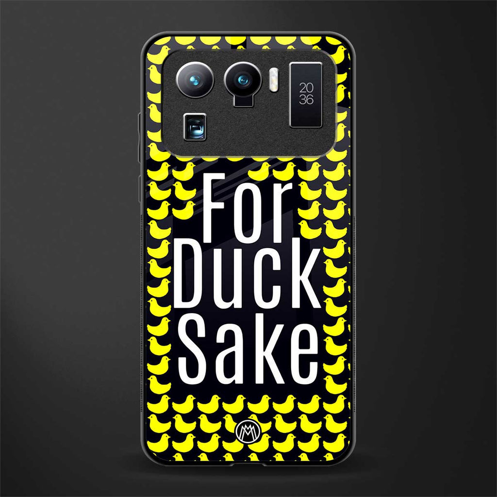 for duck sake glass case for mi 11 ultra 5g image