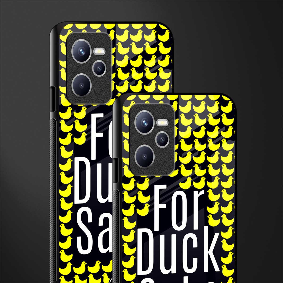 for duck sake glass case for realme c35 image-2