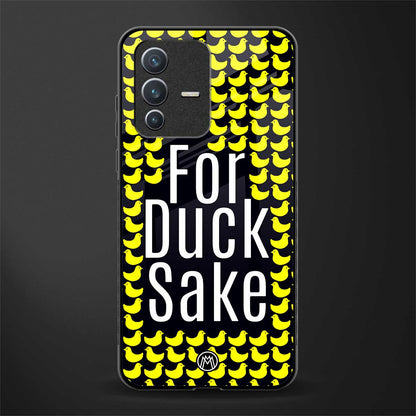 for duck sake glass case for vivo v23 5g image