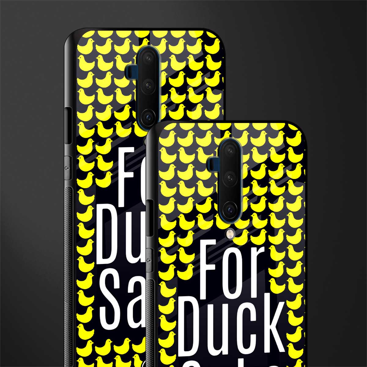 for duck sake glass case for oneplus 7t pro image-2