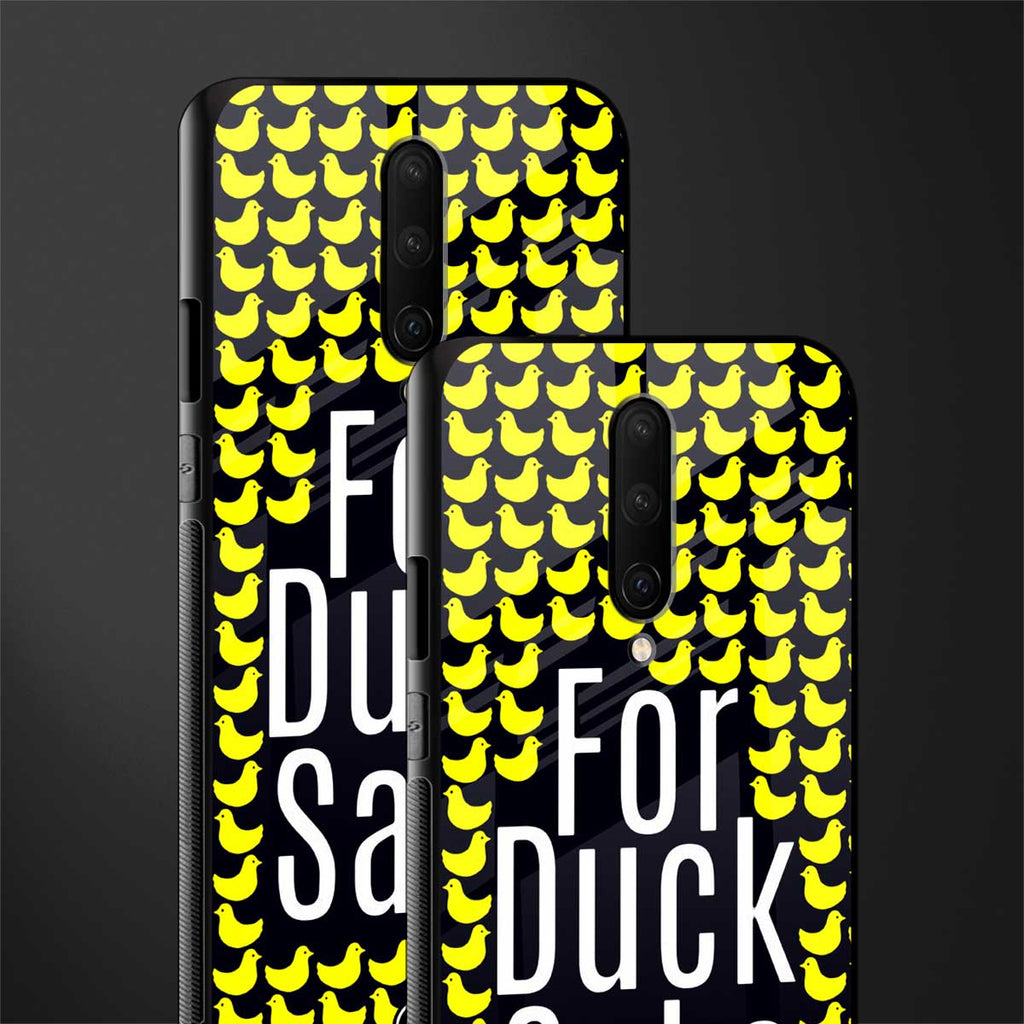 for duck sake glass case for oneplus 7 pro image-2