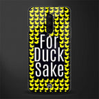 for duck sake glass case for oneplus 7 pro image