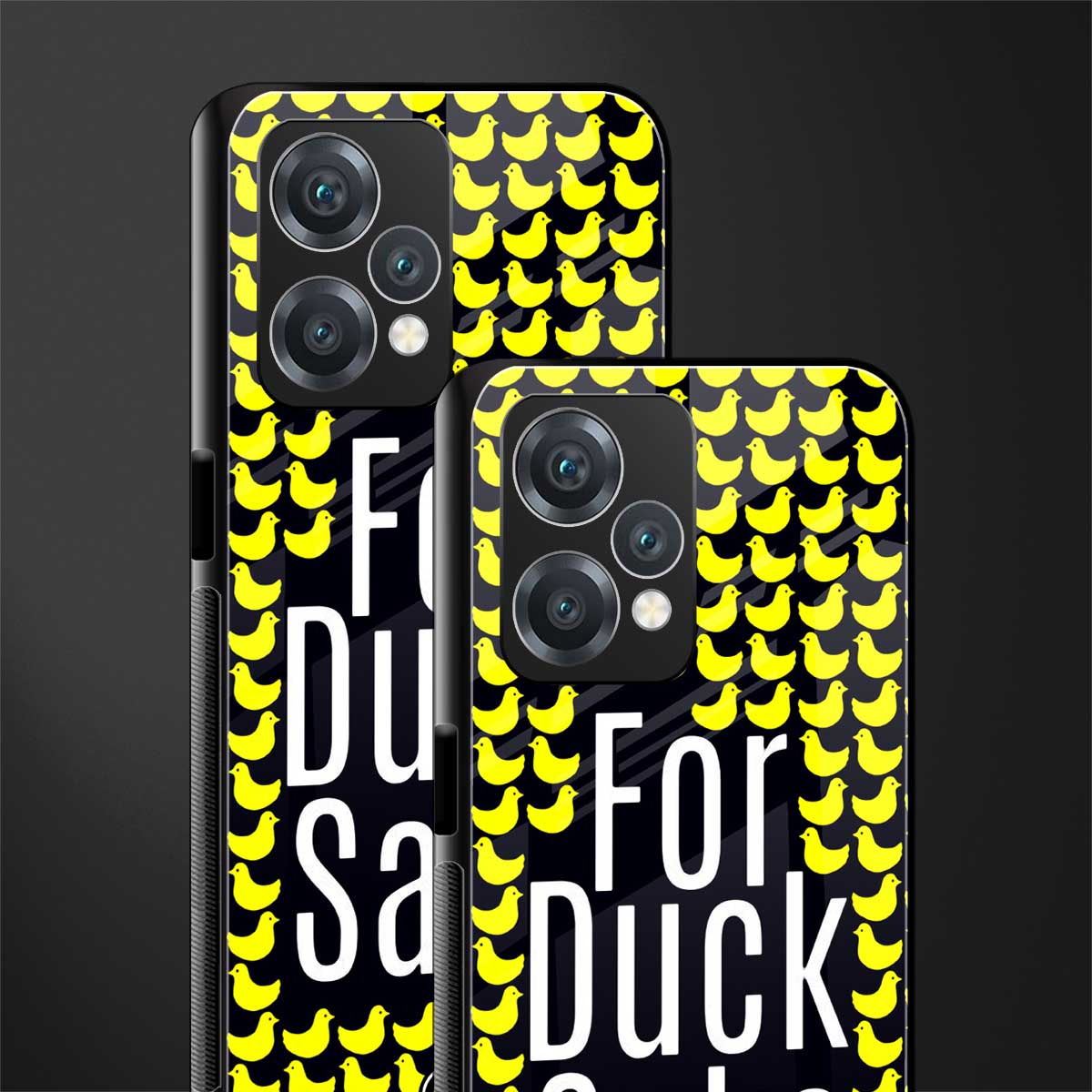 for duck sake back phone cover | glass case for oneplus nord ce 2 lite 5g