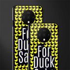 for duck sake glass case for oneplus 7t image-2