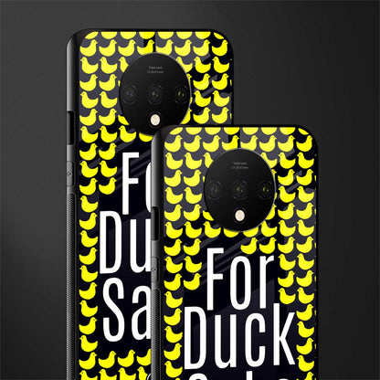 for duck sake glass case for oneplus 7t image-2